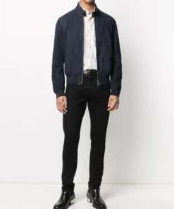 Alternative view of Tom Ford Suede Bomber Jacket