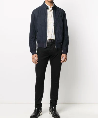 Alternative view of Tom Ford Suede Bomber Jacket