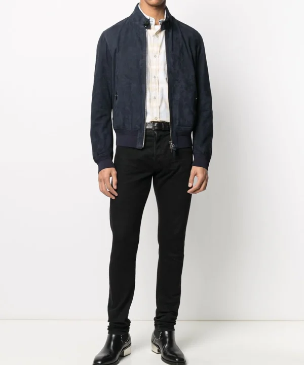Alternative view of Tom Ford Suede Bomber Jacket