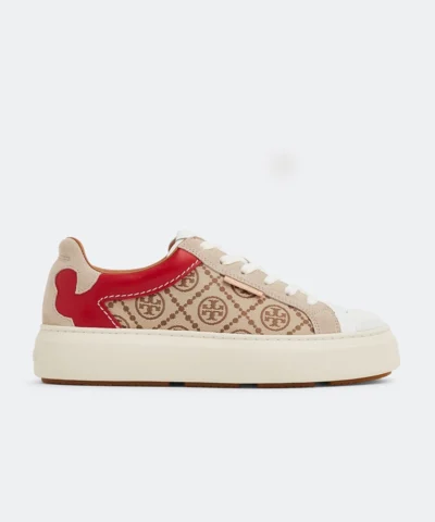 Tory Burch T Monogram Ladybug Sneakers