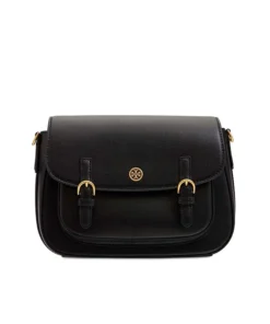 Tory Burch Robinson Leather Messenger Bag