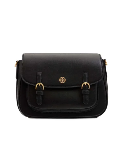 Tory Burch Robinson Leather Messenger Bag