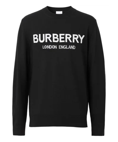Burberry Logo-Intarsia Wool Jumper