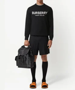 Alternative view of Burberry Logo-Intarsia Wool Jumper