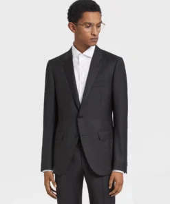 Zegna Black Trofeo™ Wool Tailoring Suit