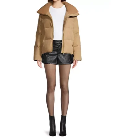 Alternative view of Nicole Benisti Mia Corduroy Down Puffer Jacket