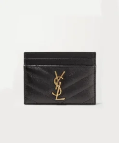 Saint Laurent Monogram Quilted Cardholder