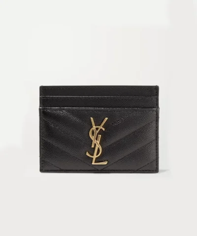 Saint Laurent Monogram Quilted Cardholder