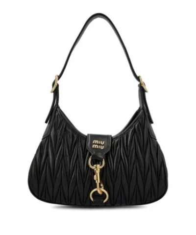 Miu Miu Logo Lettering Shoulder Bag