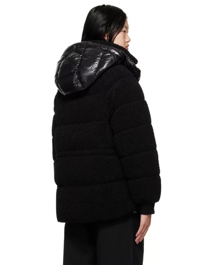 Mackage EDANA Teddy Down Puffer Jacket With Removable Hood - Image 3