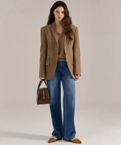 Alternative view of Elborn Drina Classic Wool Blazer