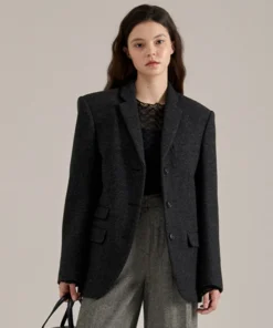 Elborn Drina Classic Wool Blazer