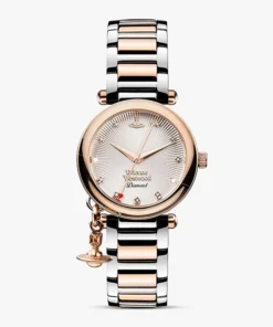 Vivienne Westwood VV006SLRS Orb Diamond Bracelet Strap Watch