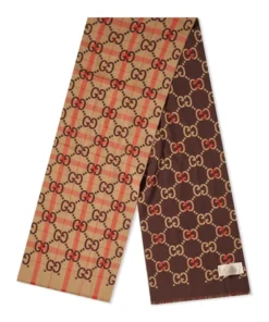 Gucci Jumbo GG Wool Scarf