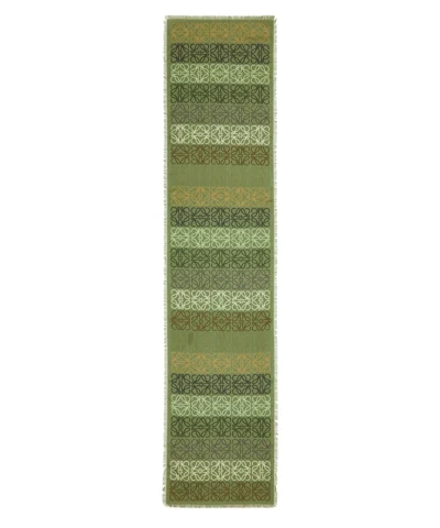 Alternative view of Loewe Anagram Scarf In Wool, Silk And Cashmere