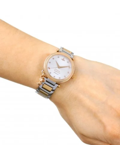 Alternative view of Vivienne Westwood VV006SLRS Orb Diamond Bracelet Strap Watch