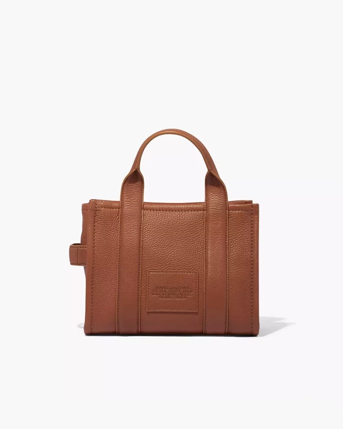 Marc Jacobs The Leather Small Tote Bag - Image 8