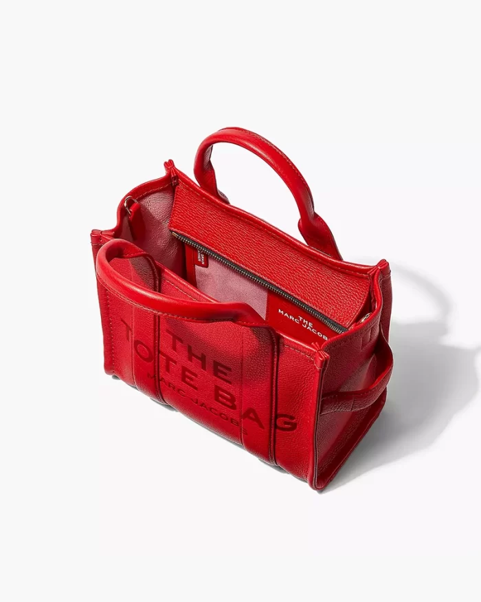 Marc Jacobs The Leather Small Tote Bag - Image 4