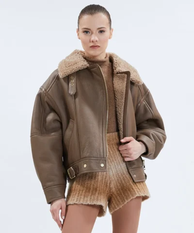 Nicole Benisti Sienna Shearling Jacket