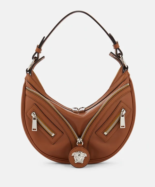Versace Small Repeat Hobo Bag
