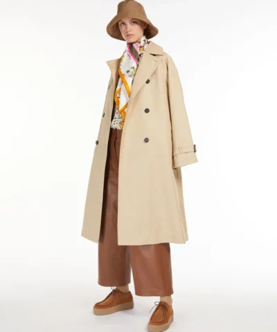 Alternative view of Weekend Max Mara Water-Repellent Gabardine Trench Coat