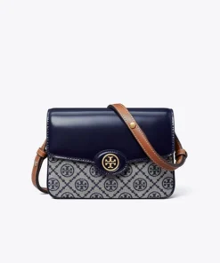 Tory Burch Robinson Spazzolato Convertible Shoulder Bag