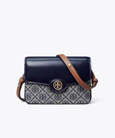 Tory Burch Robinson Spazzolato Convertible Shoulder Bag