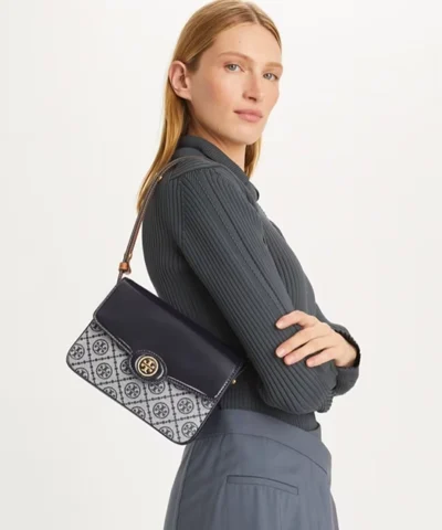 Alternative view of Tory Burch Robinson Spazzolato Convertible Shoulder Bag