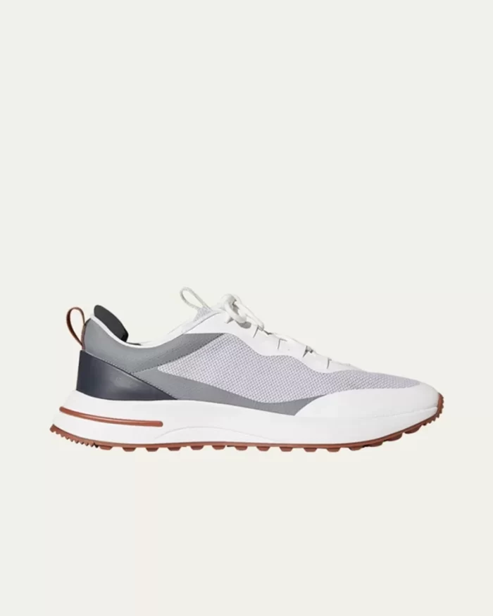 Loro Piana Men's Weekend Walk Performance Mesh Sneakers - Image 7