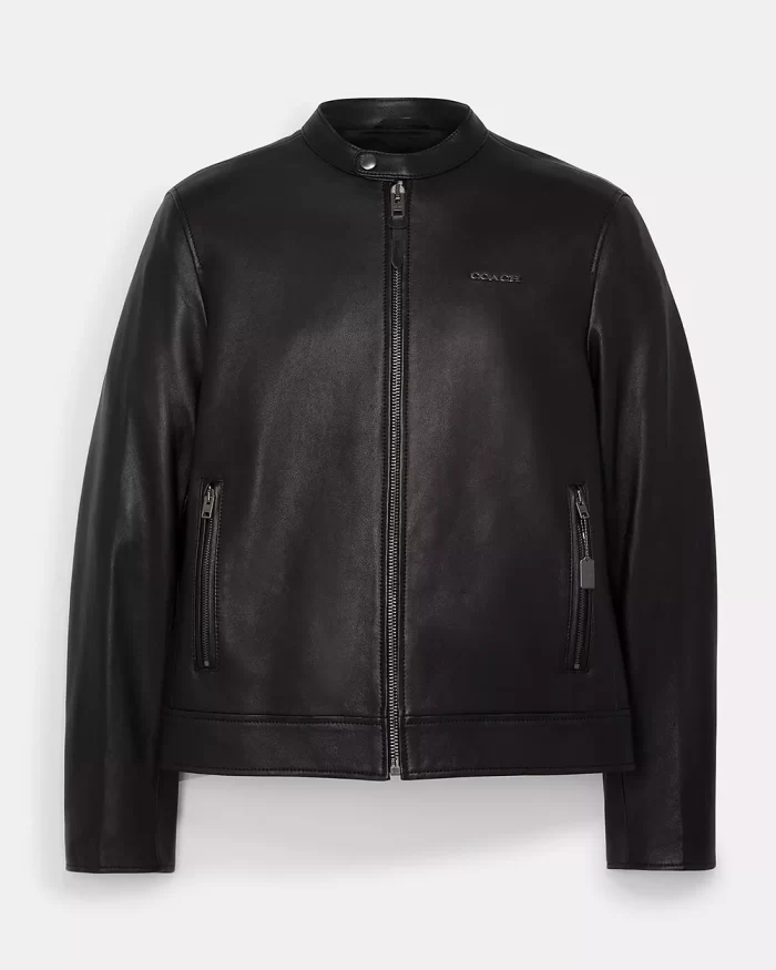 Coach Leather Racer Jacket