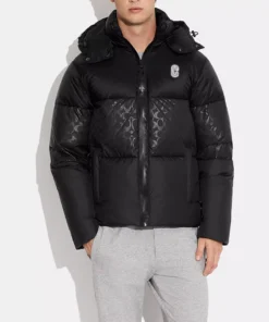 Alternative view of Coach Outlet Colorblock Down Jacket