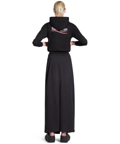 Alternative view of Balenciaga Men's Political Campaign Shrunk Zip-Up Hoodie