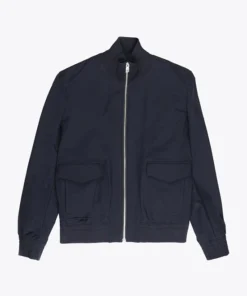 Montecore Men's Front Pocket Down Bomber Jacket