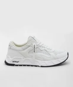Off-White B Leather Runner Sneakers