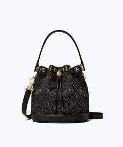 Tory Burch T Monogram Bucket Bag