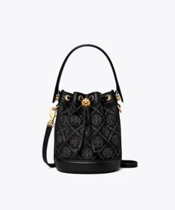 Tory Burch Mini T Monogram Bucket Bag
