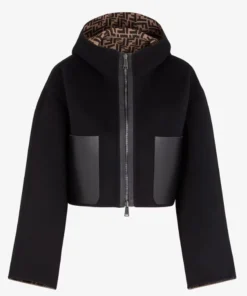 Fendi Black Wool Jacket