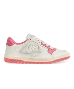 Gucci Mac 80 Leather Low-Top Sneakers