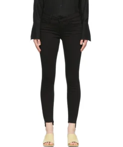 Frame Black 'Le Skinny De Jeanne' Jeans