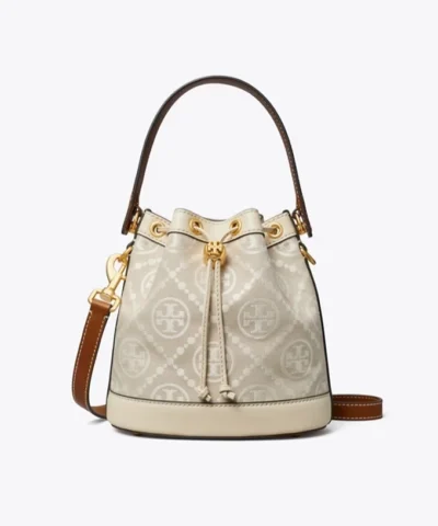 Tory Burch T Monogram Bucket Bag