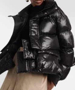 Sacai Oversized Layered Puffer Jacket