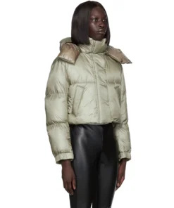 Alternative view of Sacai Khaki Quilted Jacket