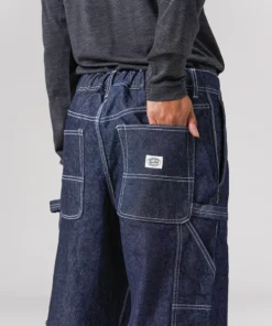Alternative view of Snow Peak Recycled Cotton Denim Wide Pants