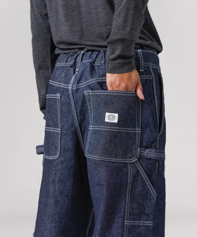 Alternative view of Snow Peak Recycled Cotton Denim Wide Pants