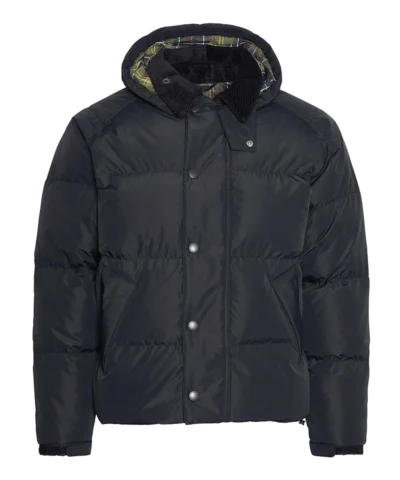Alternative view of Barbour Men's Black Os Down Transport Jacket