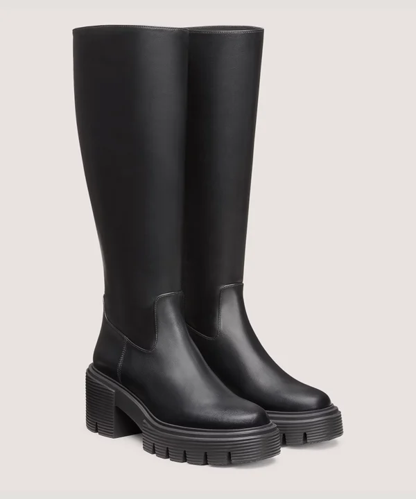 Alternative view of Stuart Weitzman Smooth Leather Soho Knee-High Boot