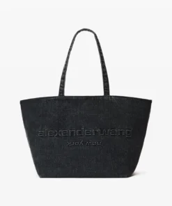 Alexander Wang Punch Tote in Cotton Denim