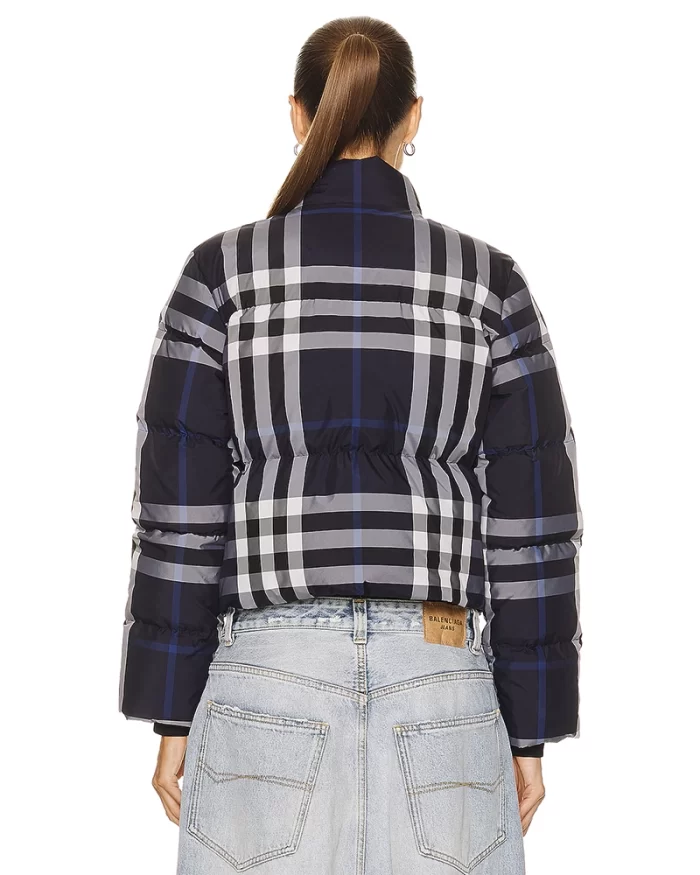 Burberry Aldfield Check Down Puffer Jacket - Image 3