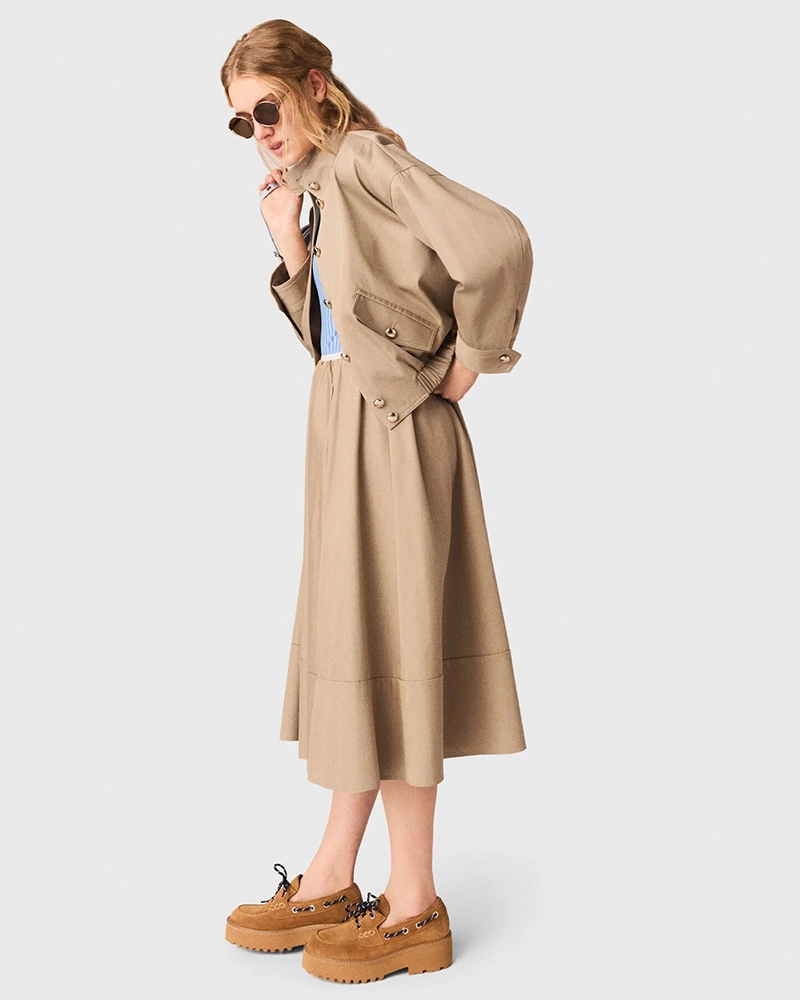 Maje Cotton Bomber Jacket - Image 6